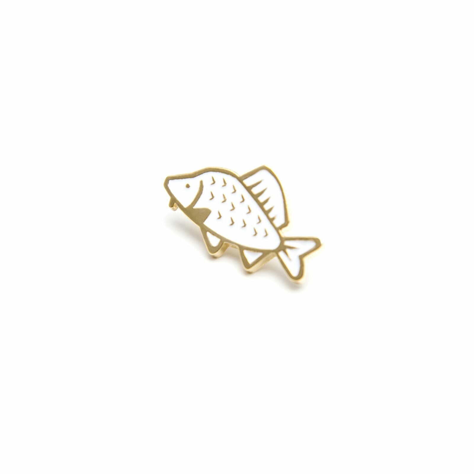 Pin Karp biały