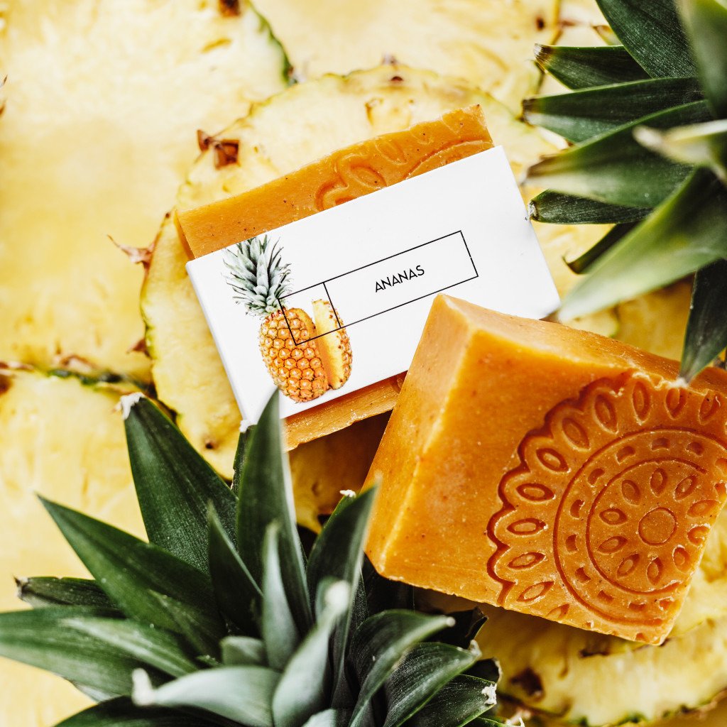 Mydło w kostce Ananas