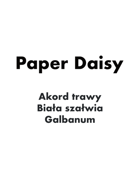 Świeca Paper Daisy