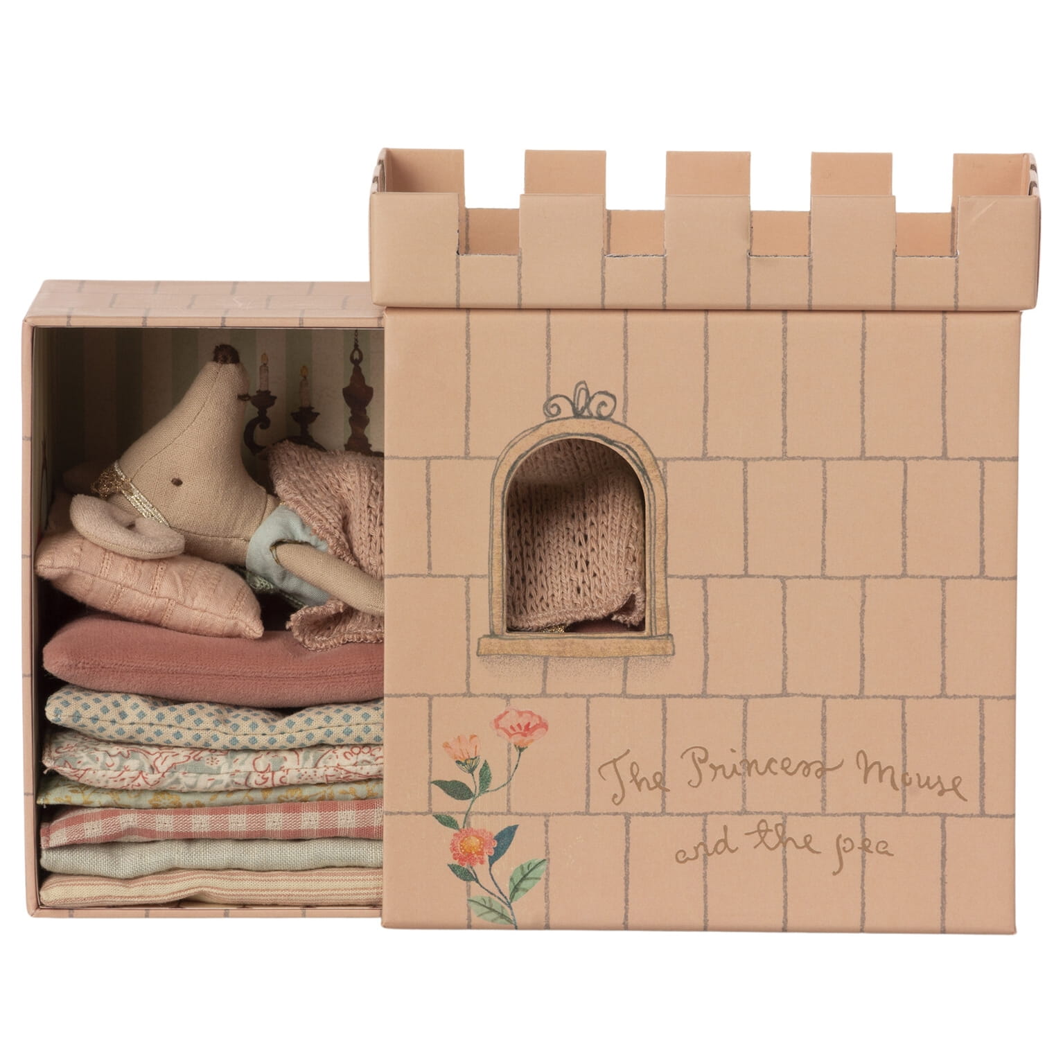 Myszka Księżniczka na ziarnku grochu