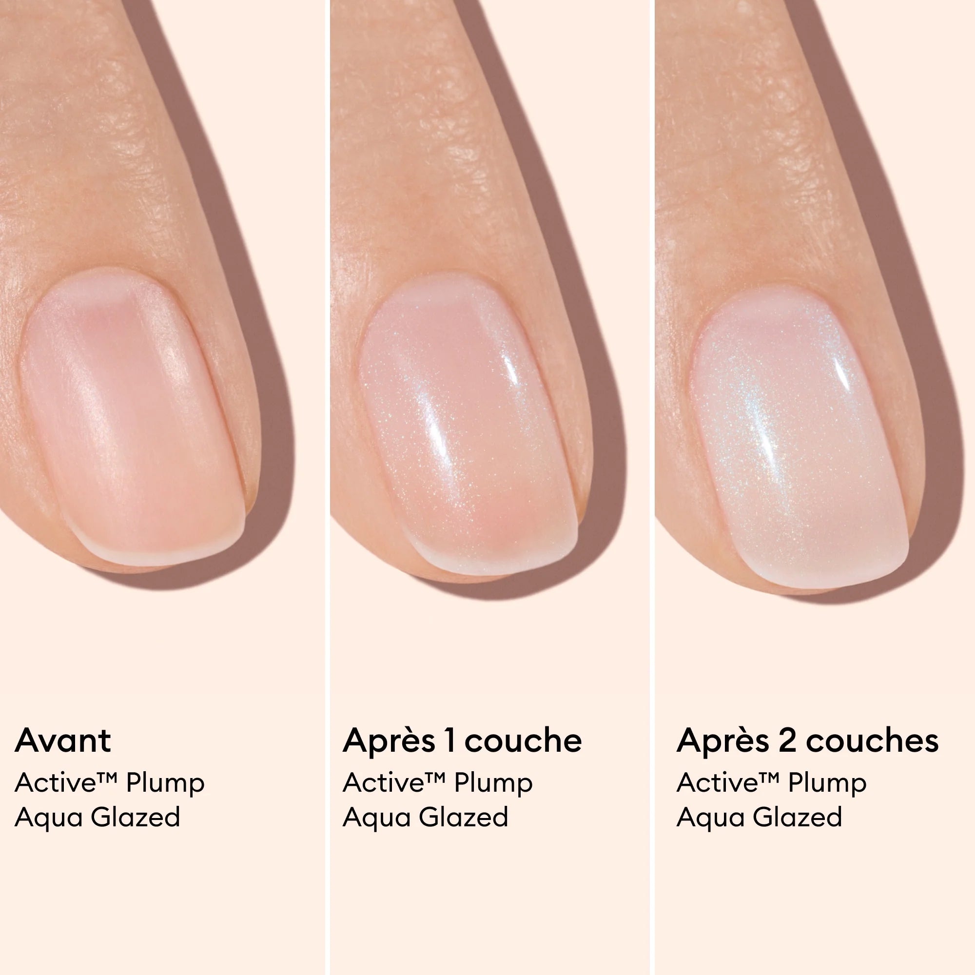 Lakier do paznokci Active Plump Aqua Glazed
