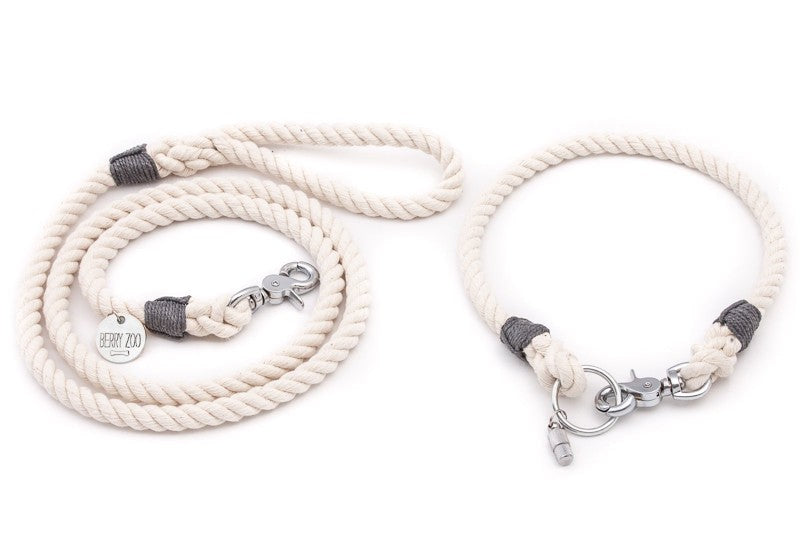 Smycz Natural Silver