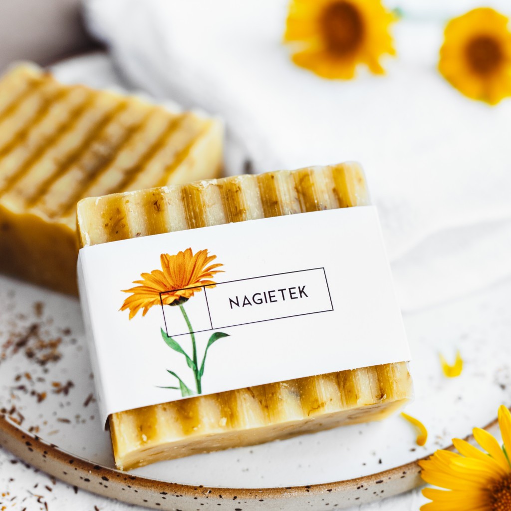 Mydło w kostce Nagietek