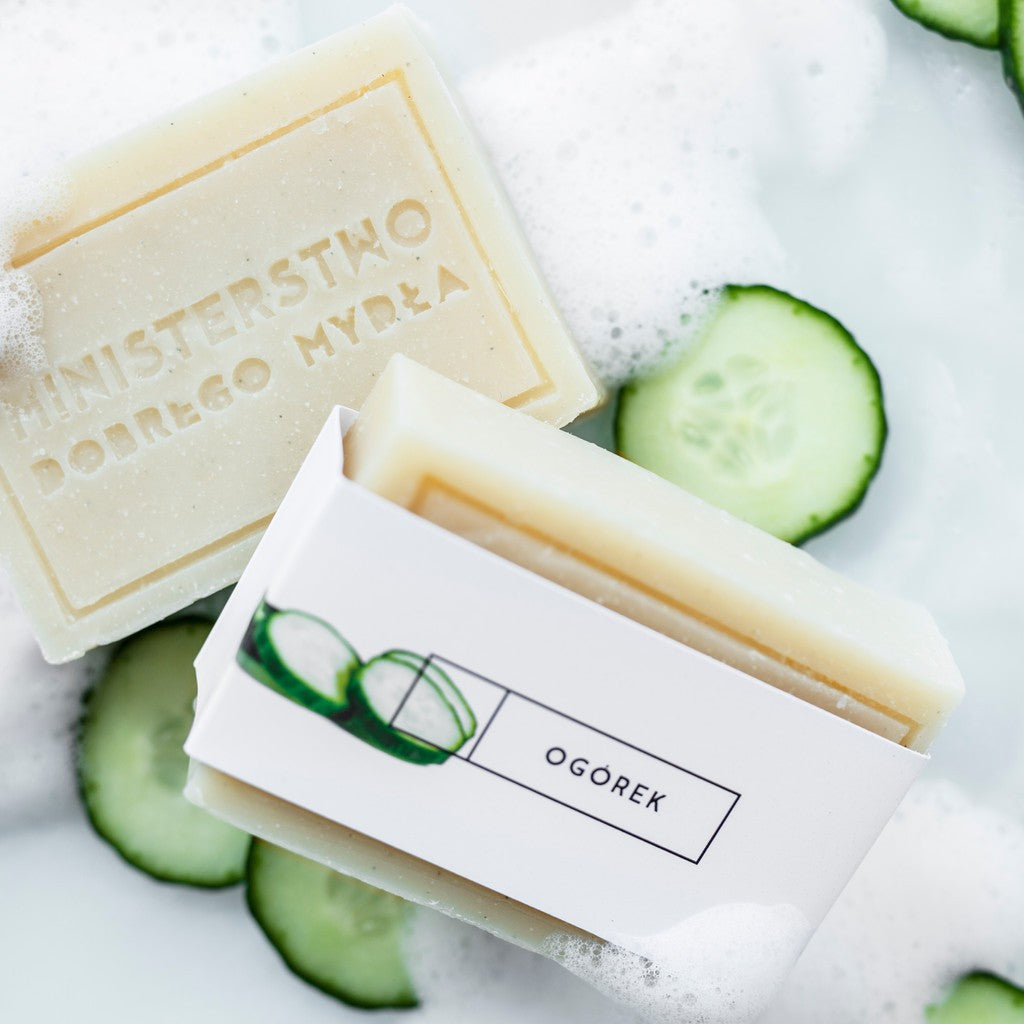 Mydło w kostce Ogórek