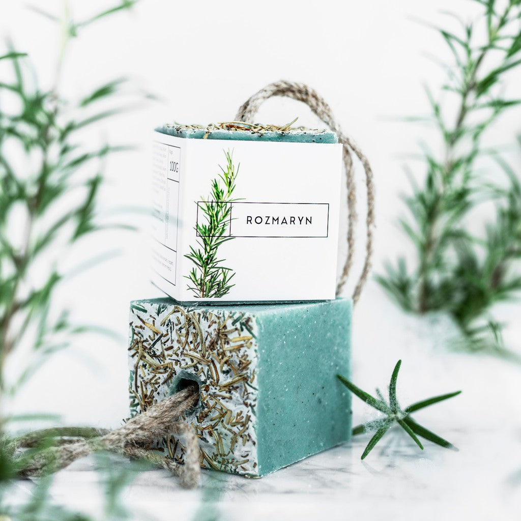 Mydło w kostce Rozmaryn