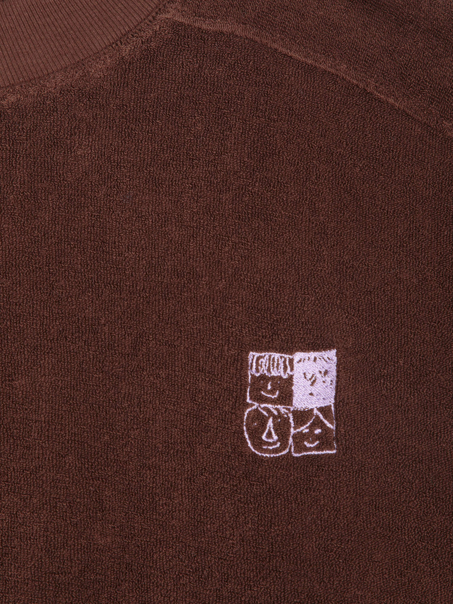 Bluza Mystery brązowa frote_SLOU