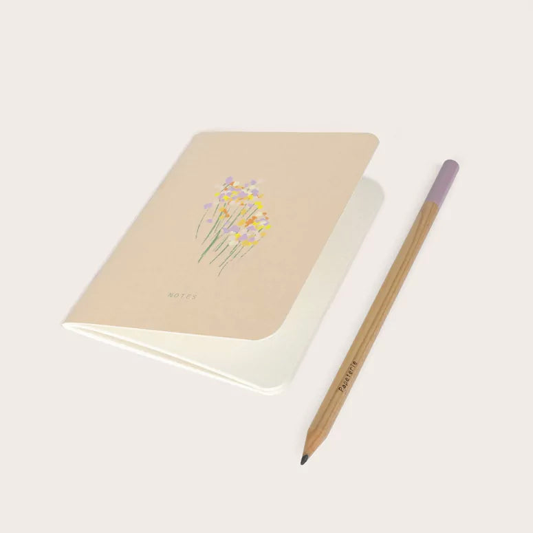 Mini notes Fiołki