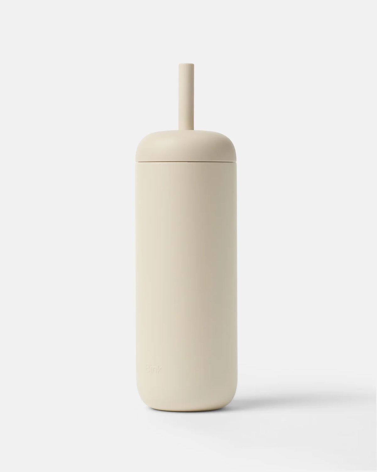 Kubek termiczny ze słomką Bink 621 ml – almond