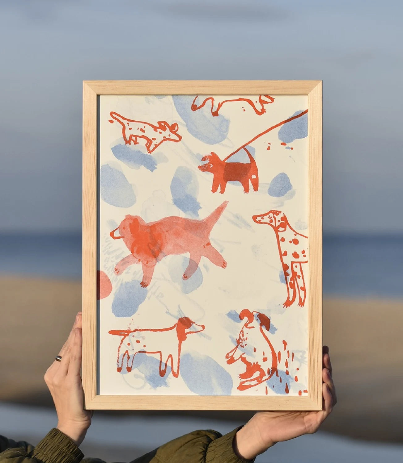 Grafika "Walking The Dog" – Richie Acapulco SLOU