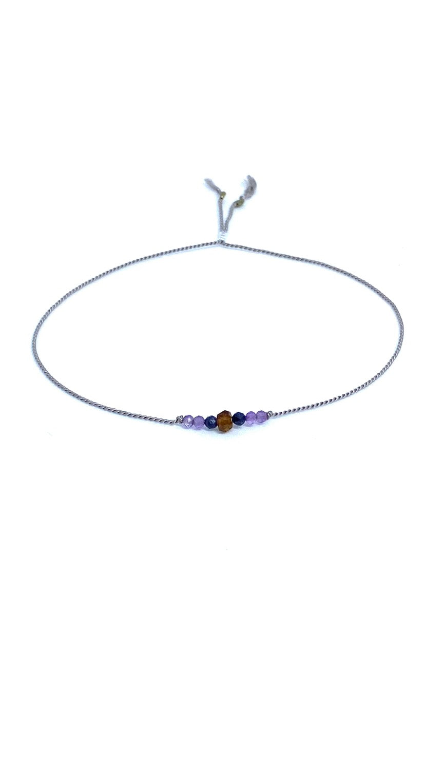 Bransoletka z kamieni szlachetnych VII