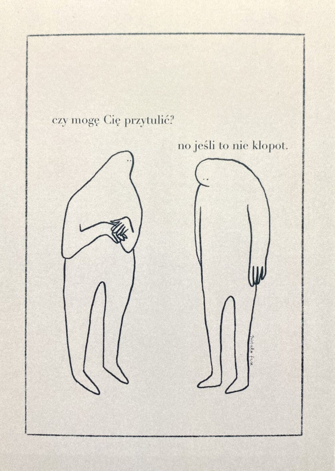 SLOU-Kartka Czy mogę cię przytulić?