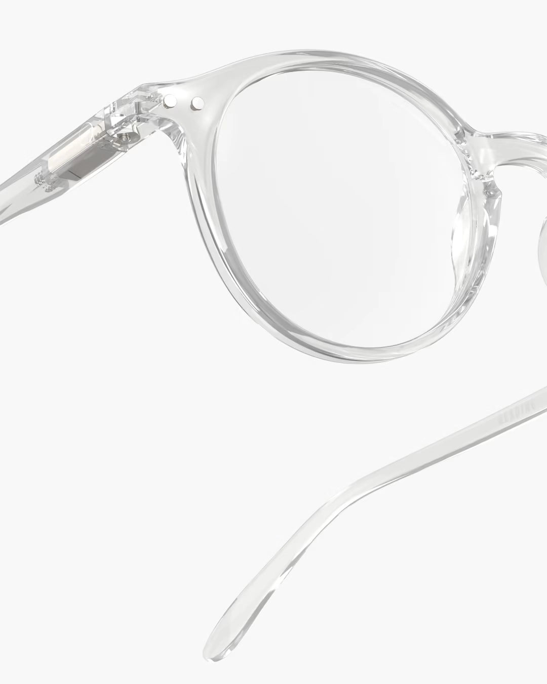 Okulary Izipizi #D Crystal – detal zauszników