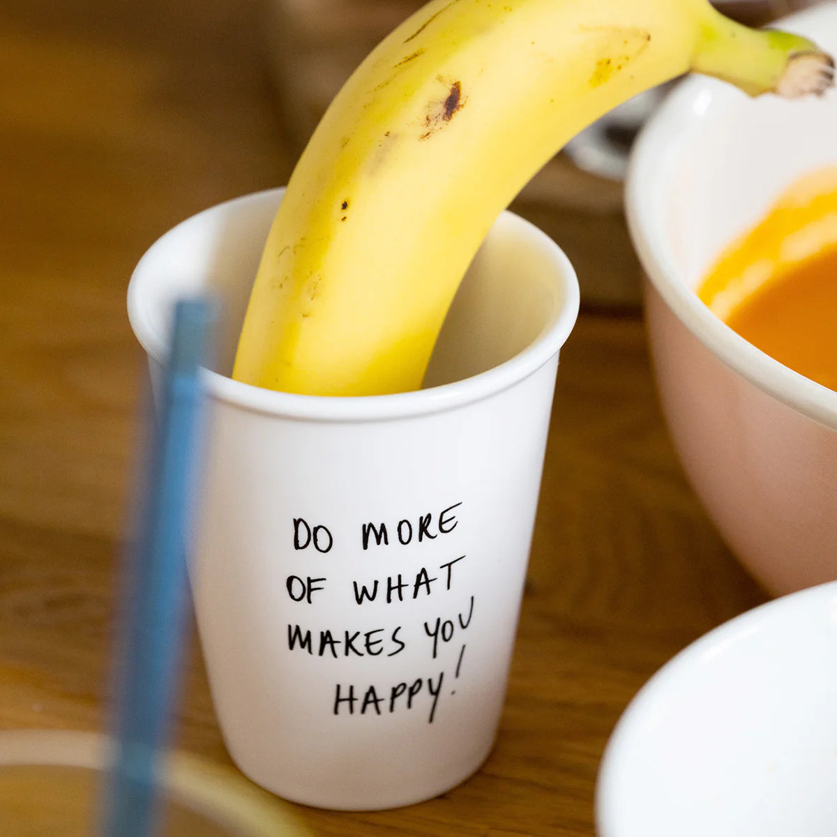 Kubek porcelanowy do more of what makes you happy