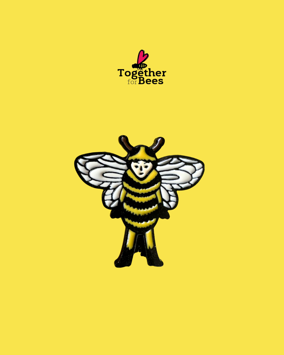 Pin Pszczoła — Kasia Sułek Together for Bees