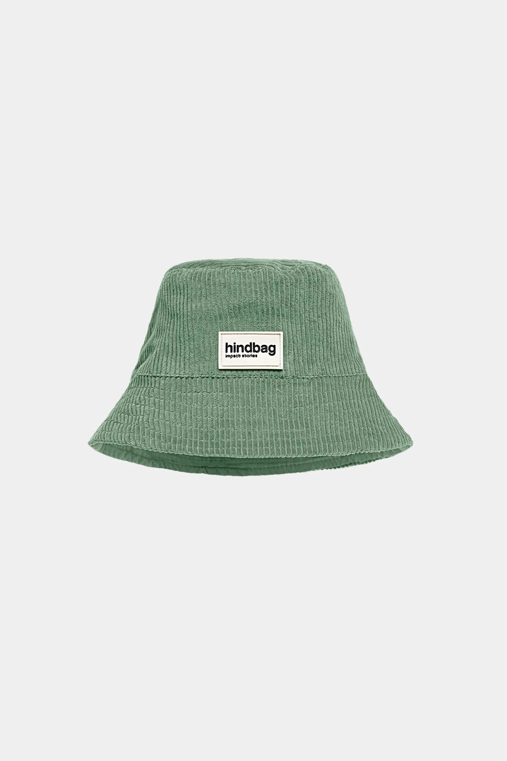 Klasyczny sztruksowy kapelusz typu bucket Mint – Hindbag SLOU
