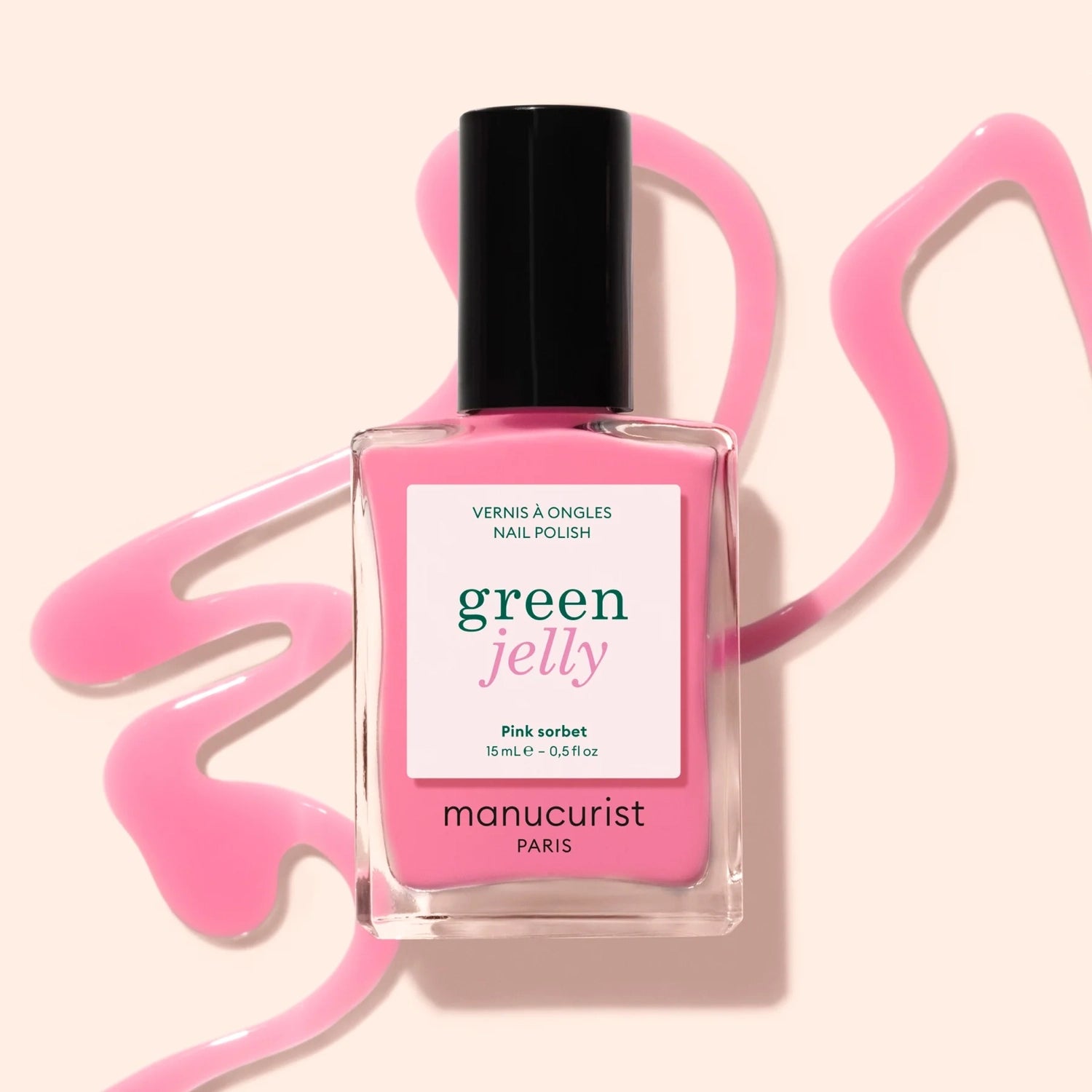 Lakier do paznokci Green Pink Sorbet od Manucurist