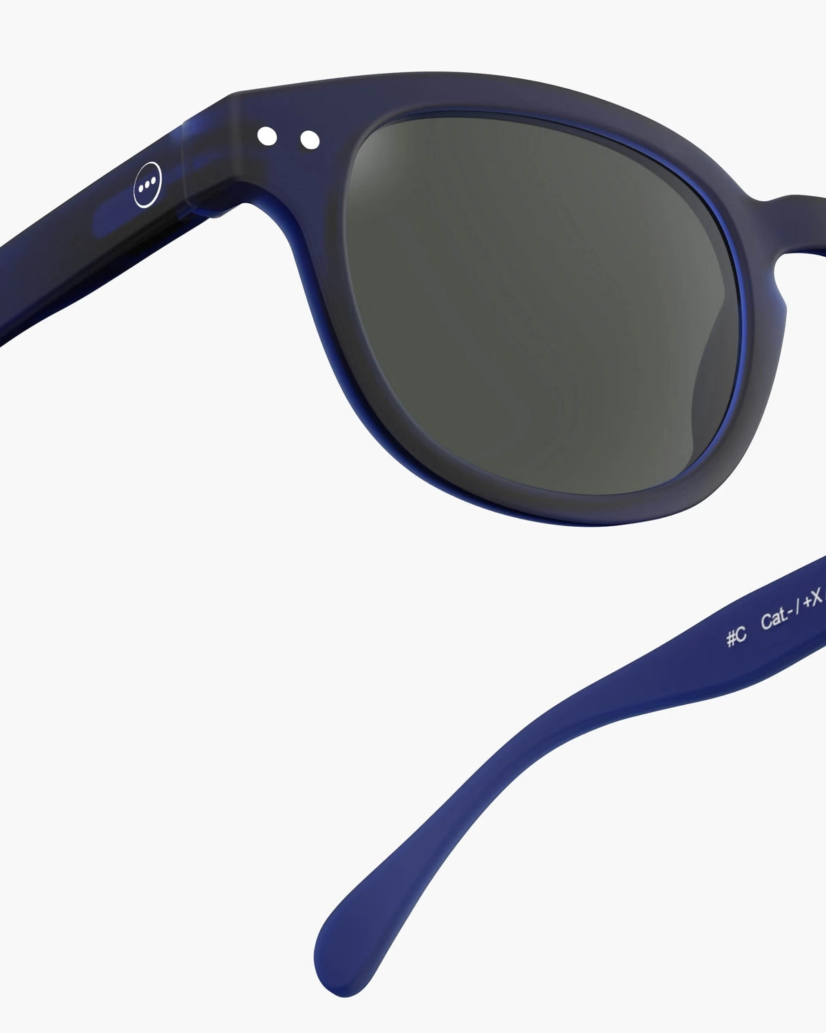 Okulary Izipizi #C Midnight Blue – detal zauszników