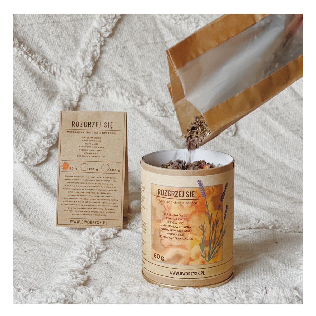 Dosypka herbaty Rozgrzej się 120 g- SLOU