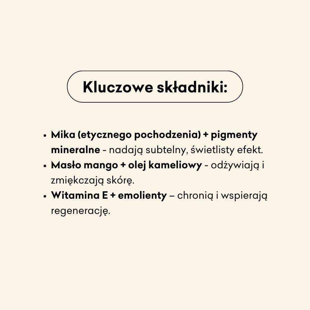 Rozświetlacz do Twarzy w Kremie WENA – Mydlarnia Cztery Szpaki SLOU