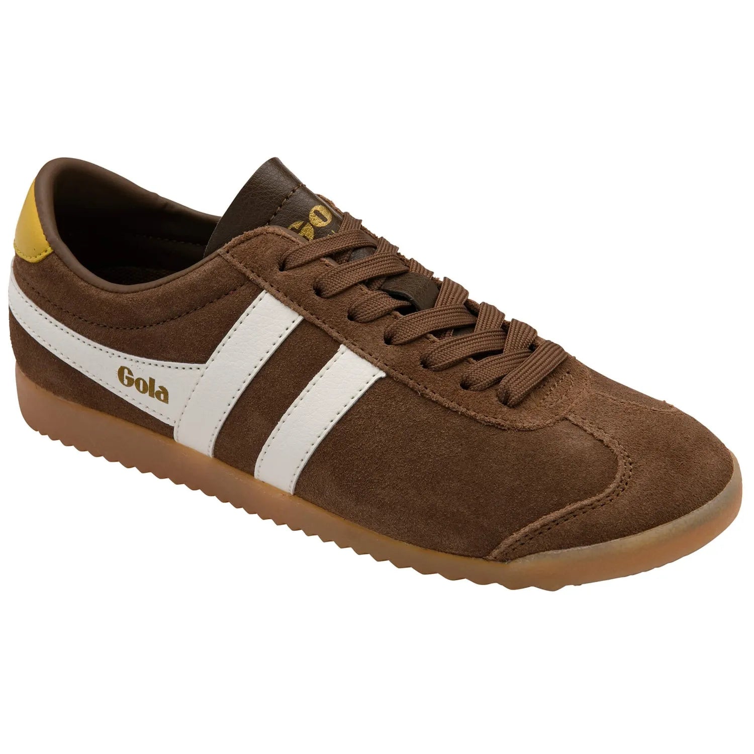 Sneakersy Zamszowe Bullet Otter/Off White/Pale Gum – Gola SLOU