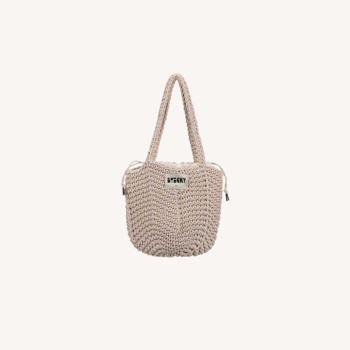Torba pleciona naturalna Crochet Bag Sky – Sticky Sis