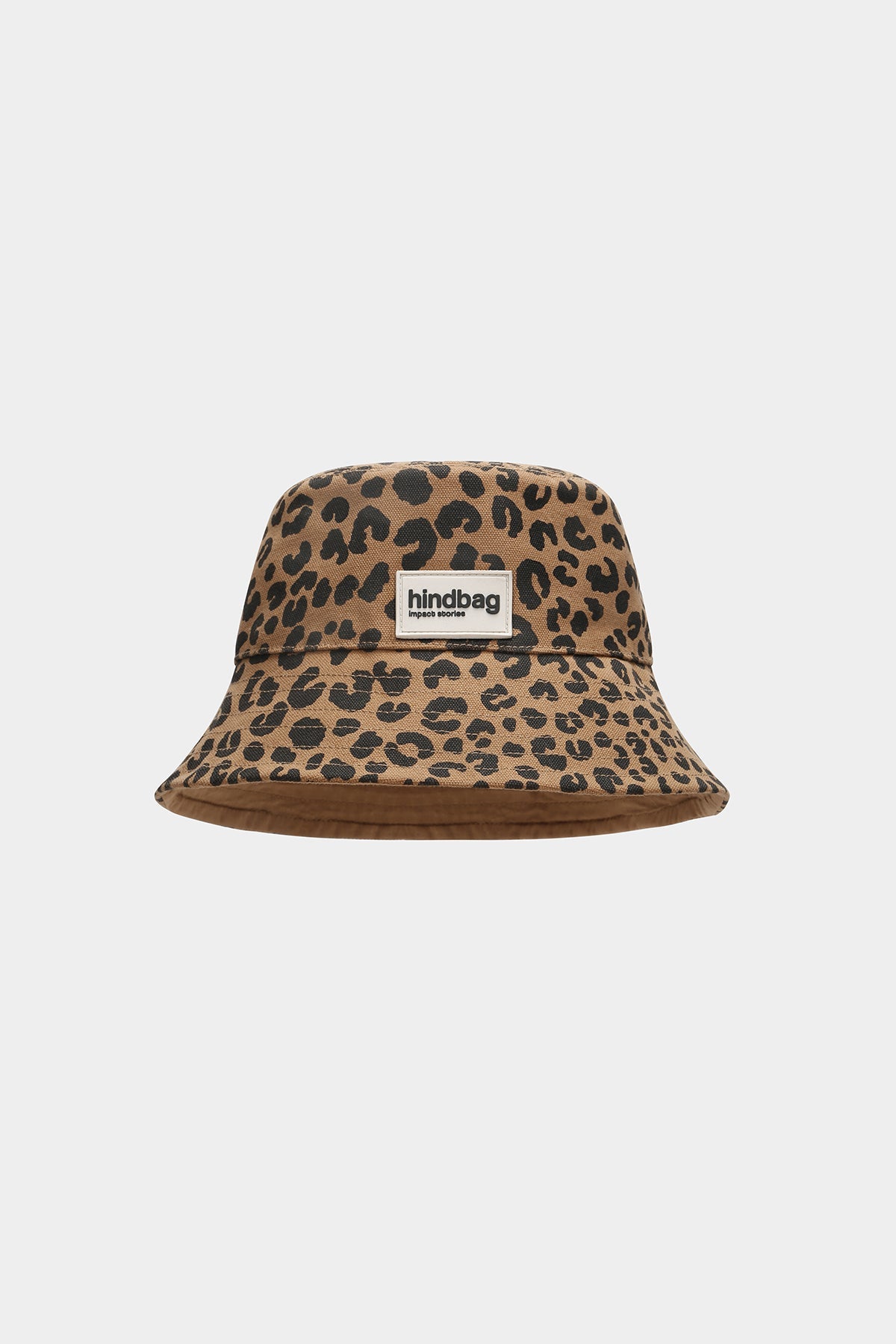 Klasyczny kapelusz typu bucket Cannelle Leopard Cinnamon – Hindbag SLOU
