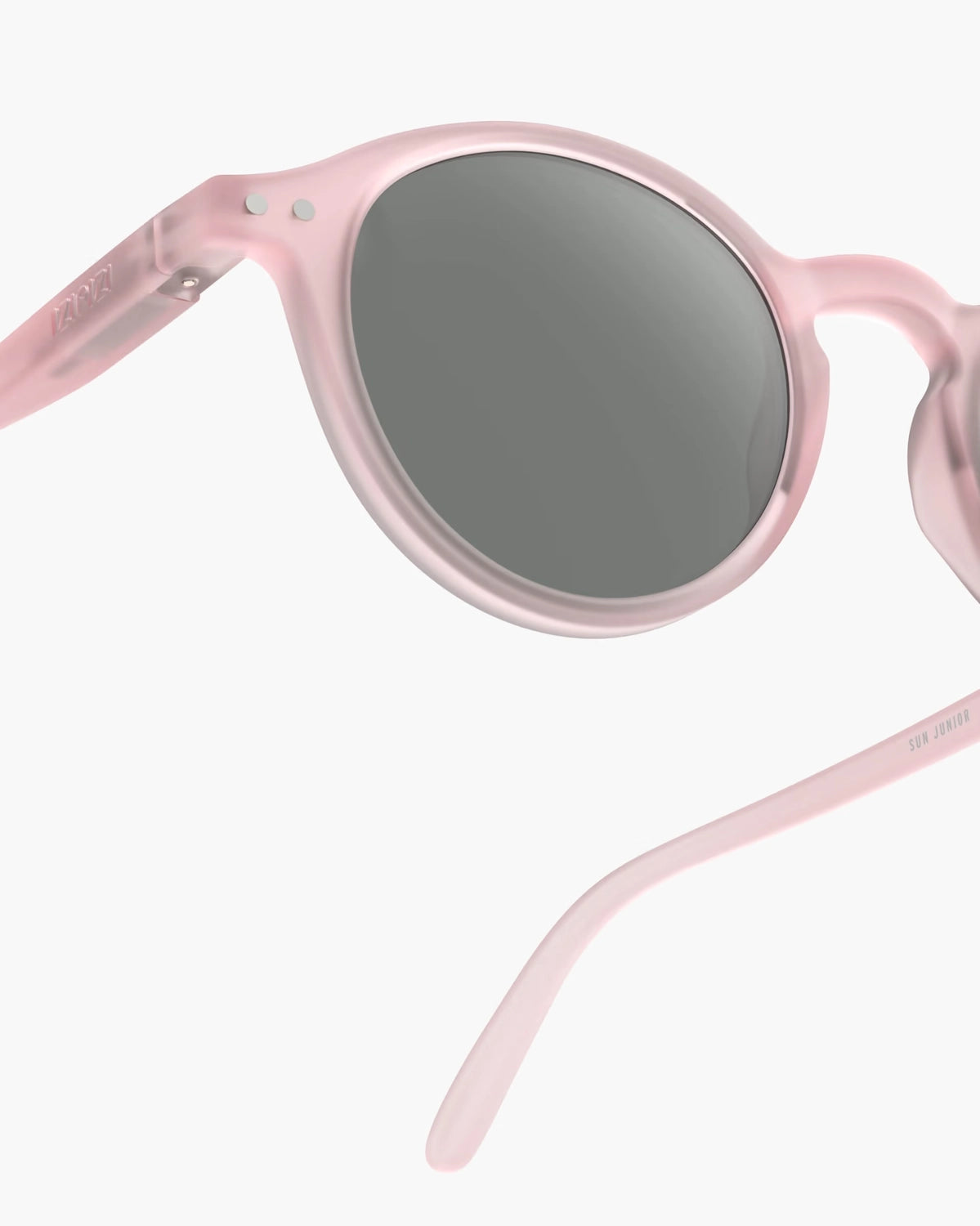 Okulary Izipizi #D Pink – detal zauszników