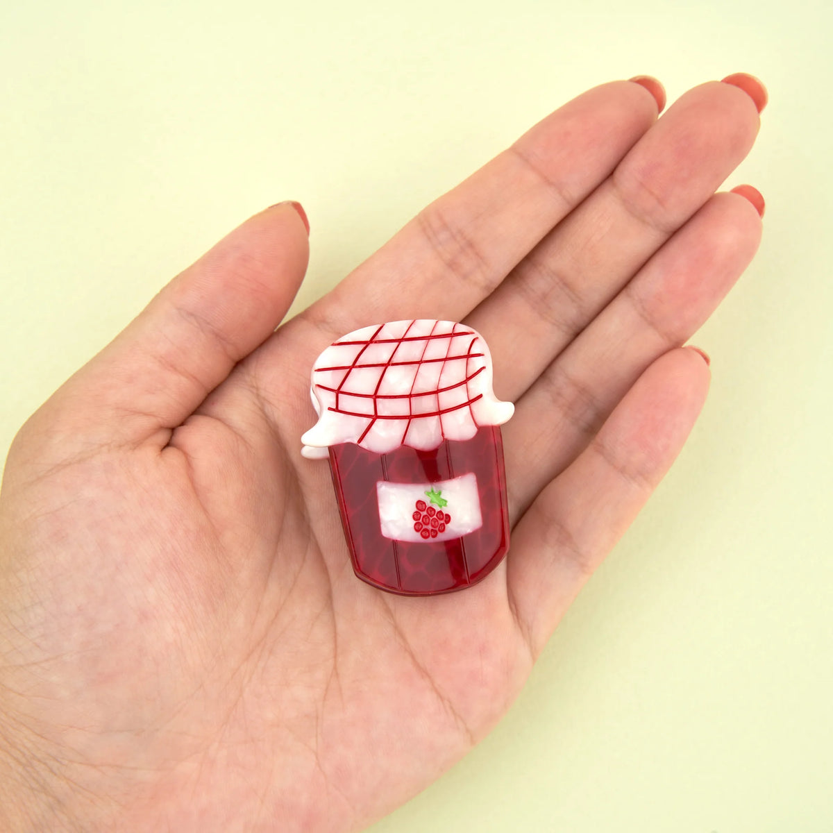 Mini klamra do włosów Słoik Dżemu od Coucou Suzette SLOU