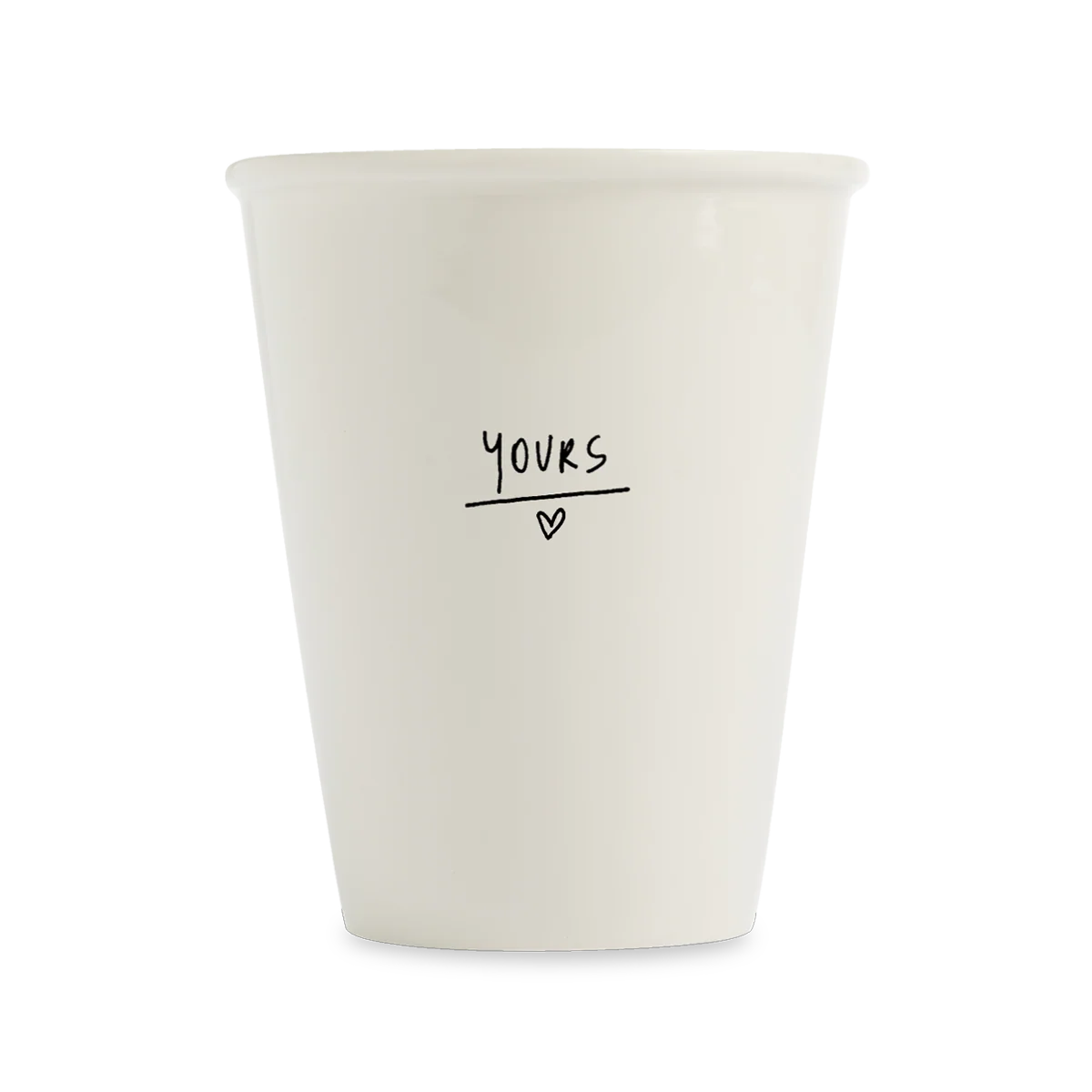 Kubek porcelanowy yours SLOU