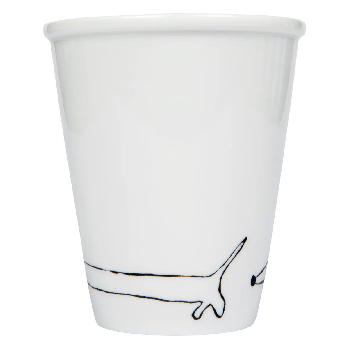 Kubek porcelanowy teckel