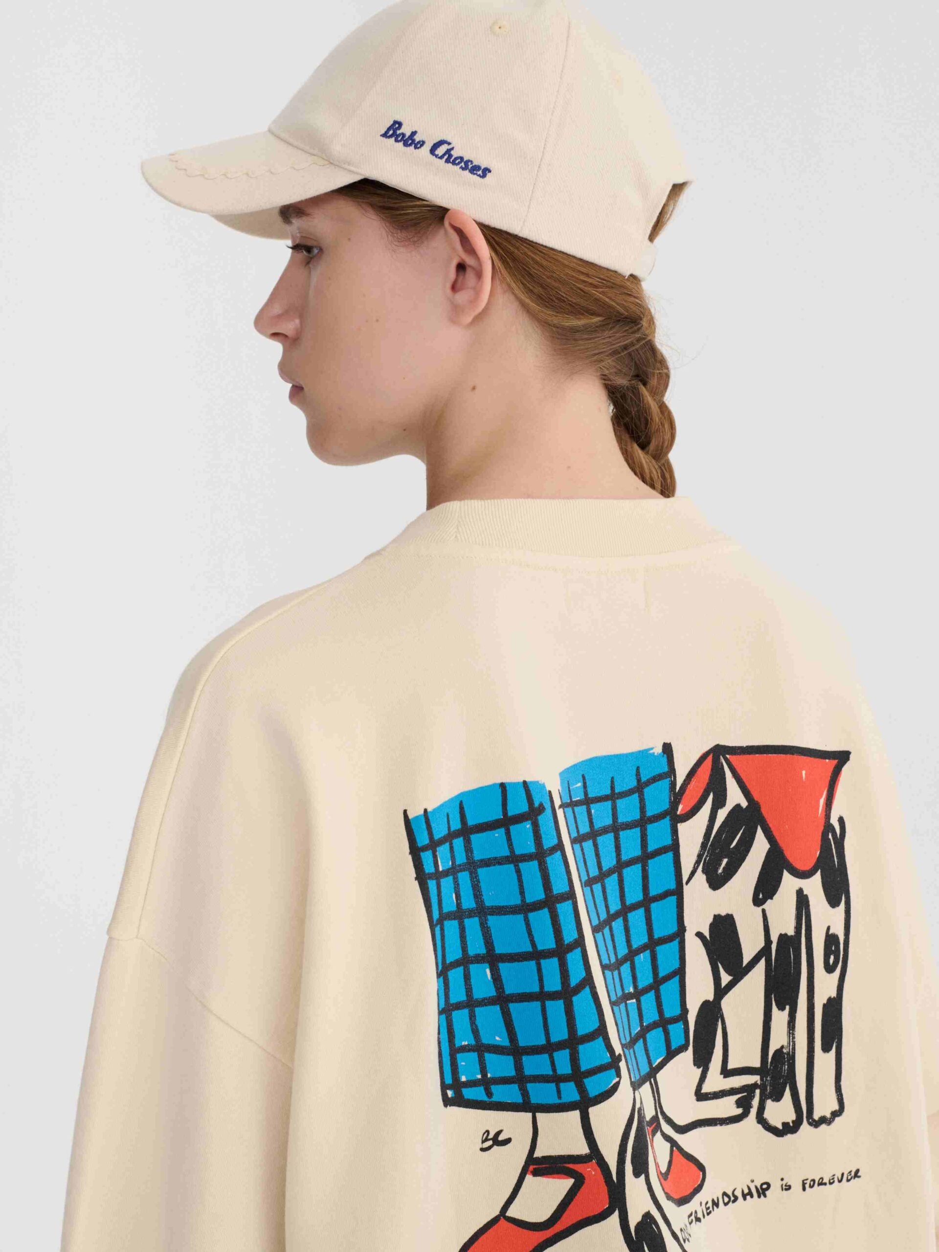Bluza Dog Friendship Off White