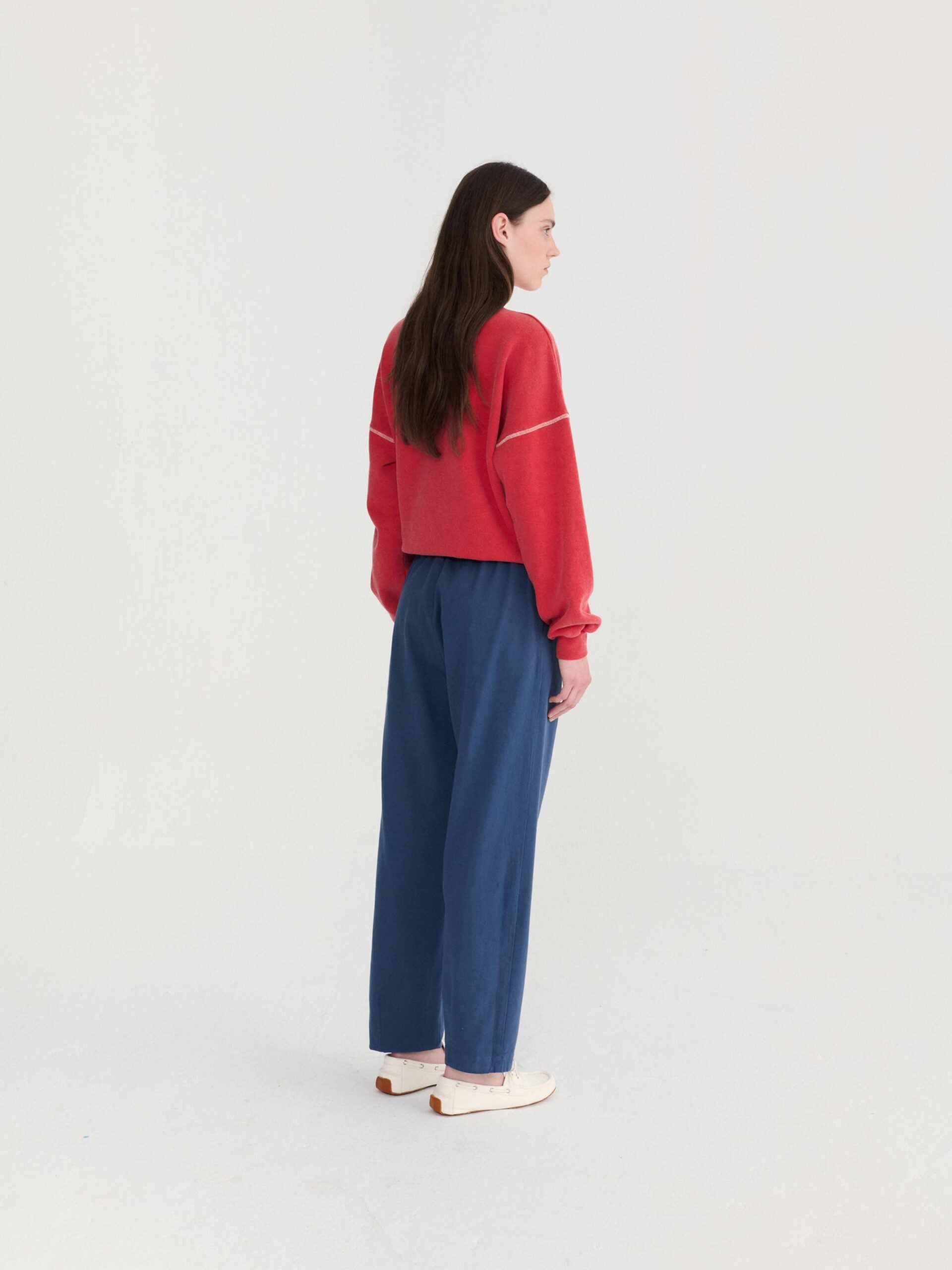 Spodnie Pleated Straight Leg