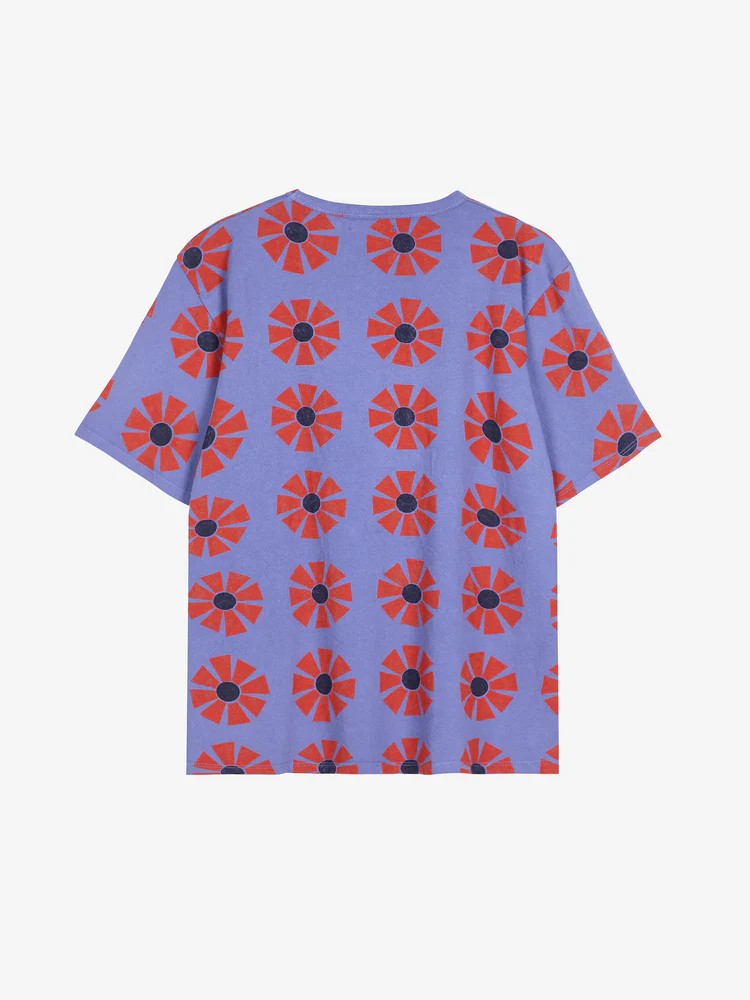 T-shirt fitted Flower Pattern