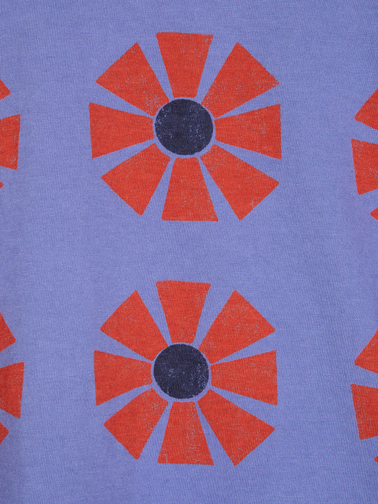 T-shirt fitted Flower Pattern