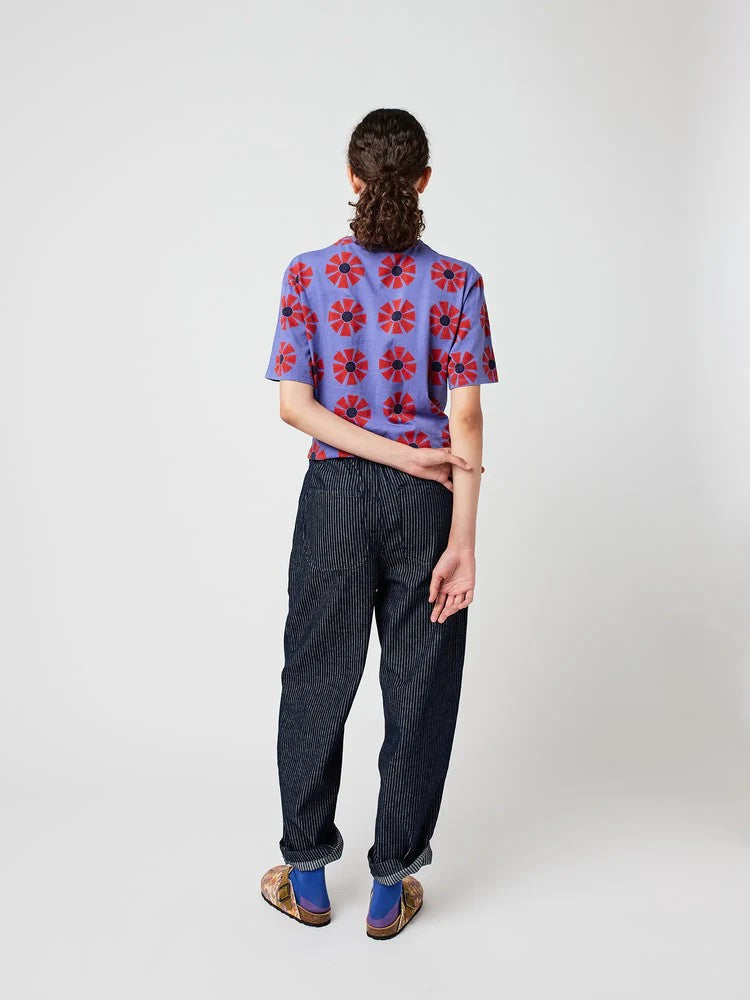 T-shirt fitted Flower Pattern