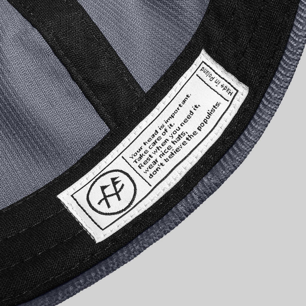 Czapka z daszkiem Antracyt