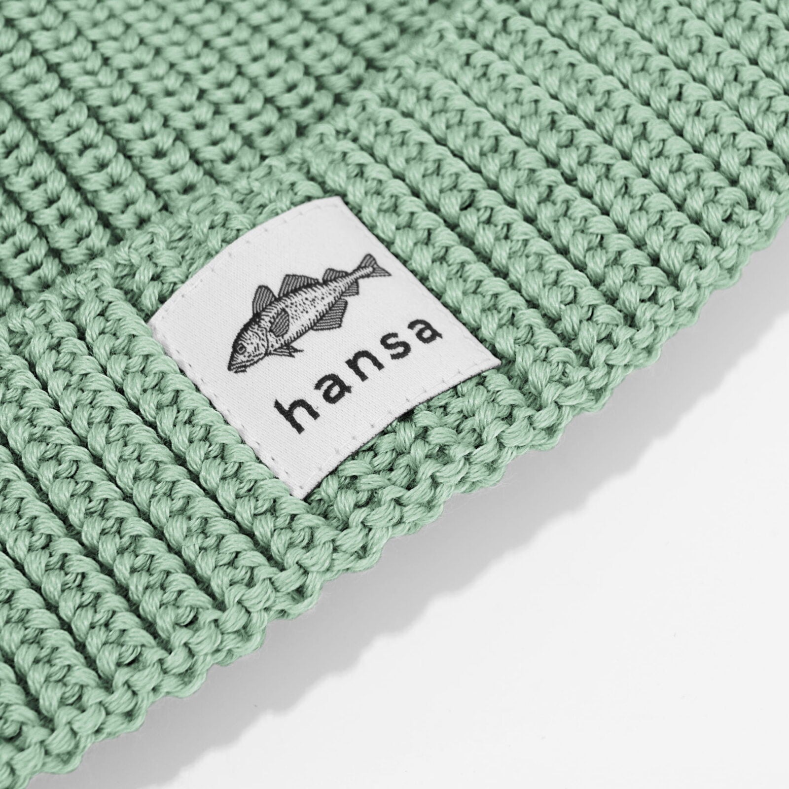 Czapka Beanie szałwiowa
