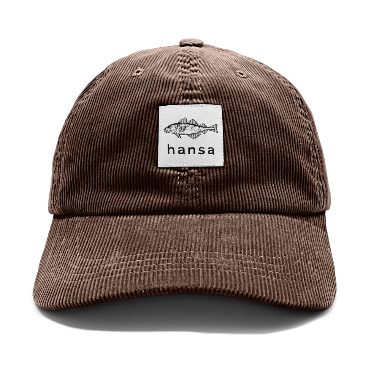 Czapka z daszkiem Brązowa