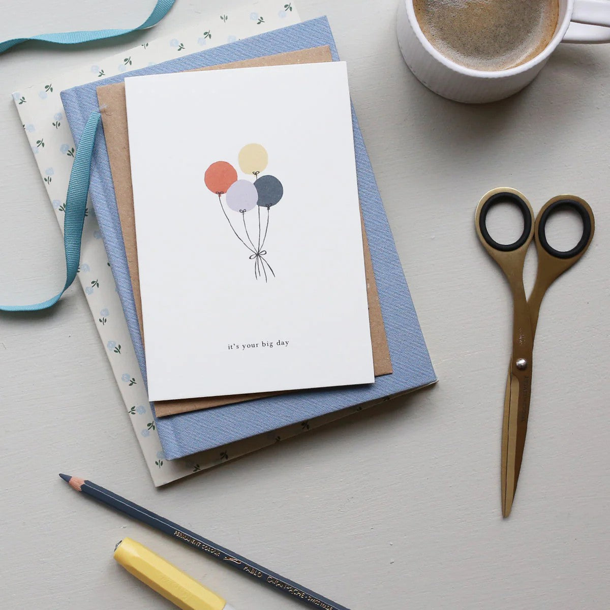Kartka Balloons