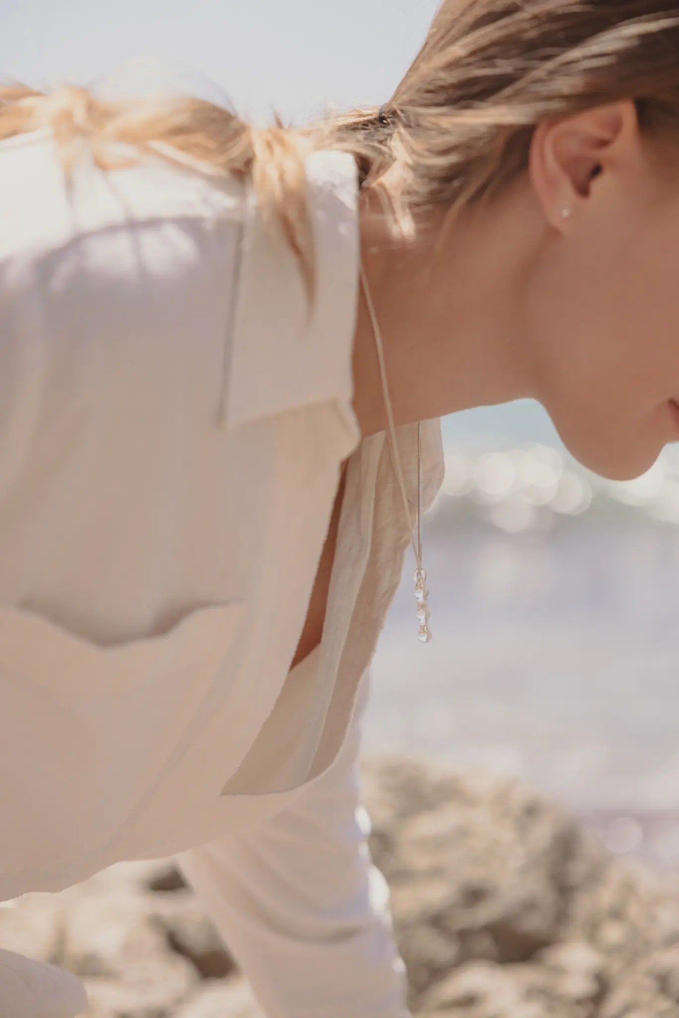 Naszyjnik Sople srebrny