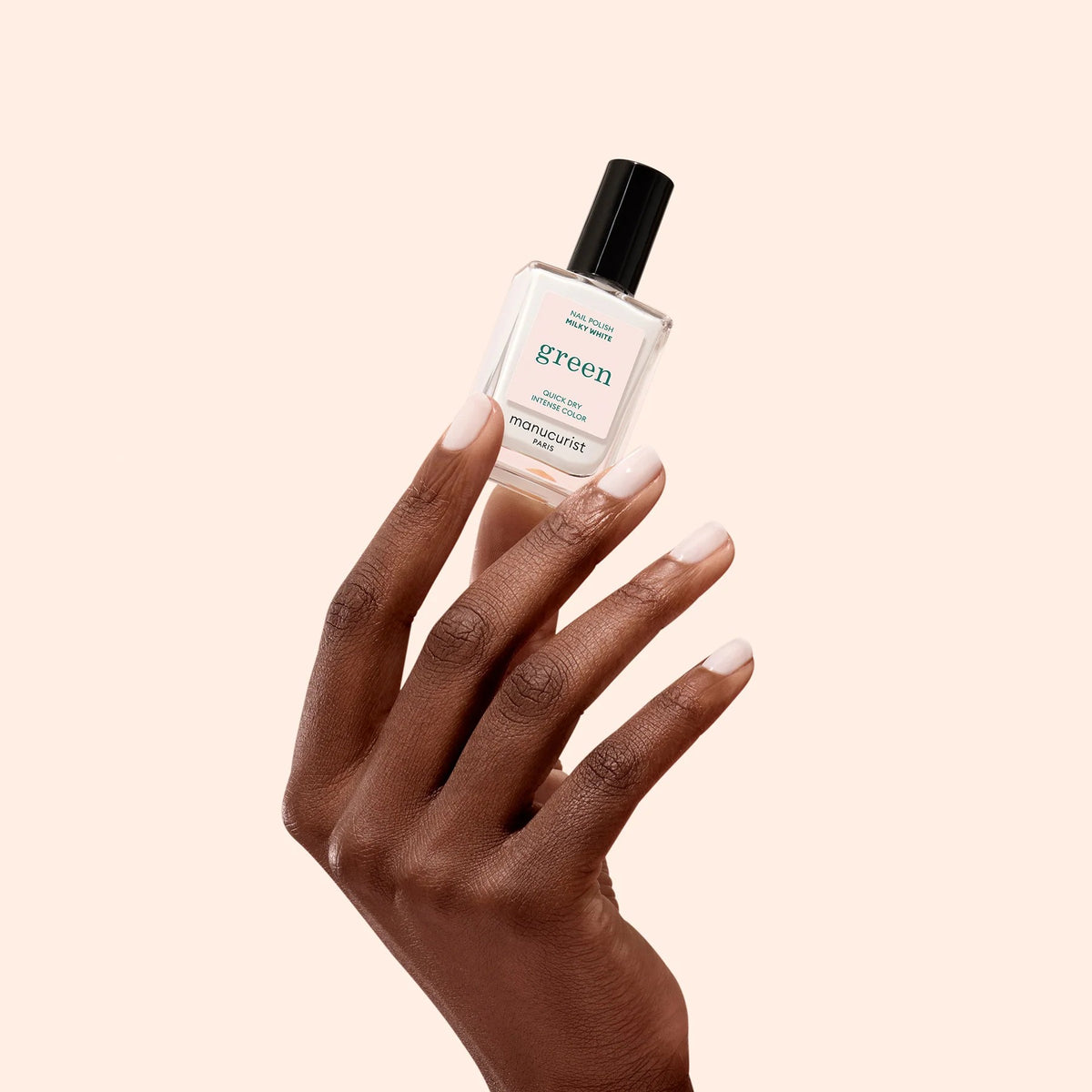 Lakier do paznokci Green Milky White
