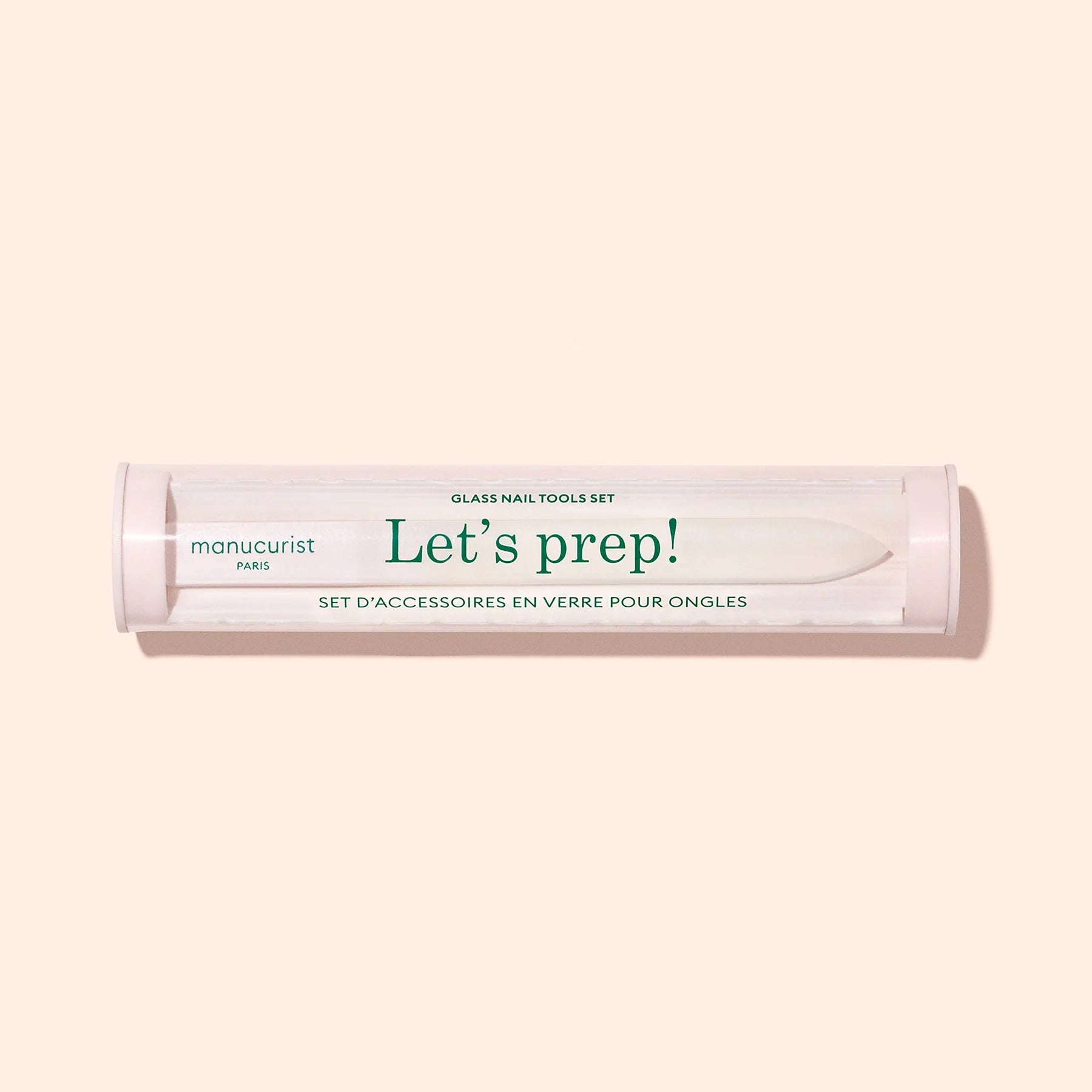 Zestaw szklanych akcesoriów do paznokci Let's Prep!