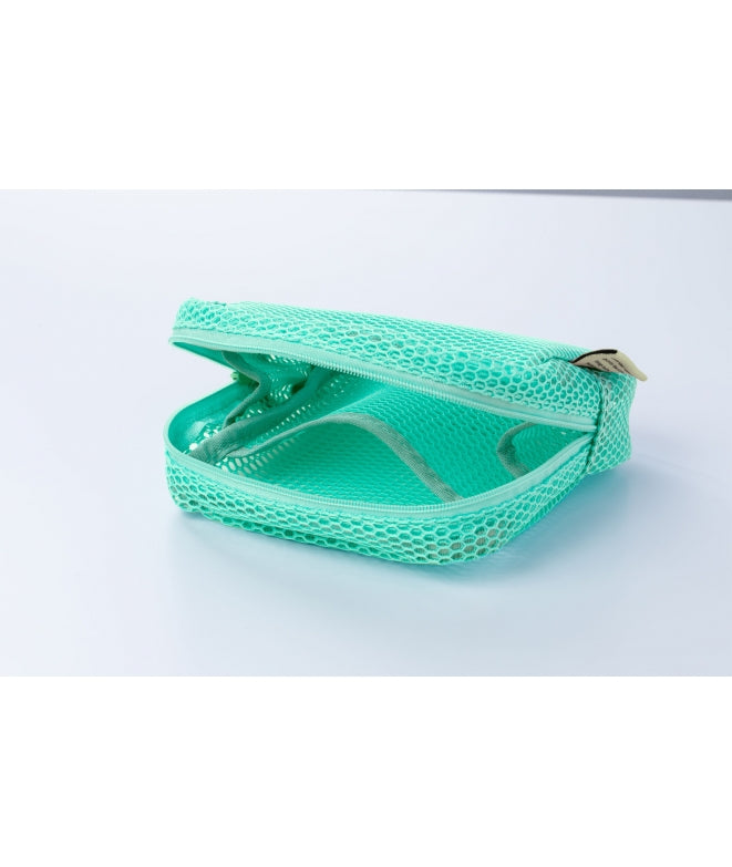 Etui Mesh Square Pouch Light Pink