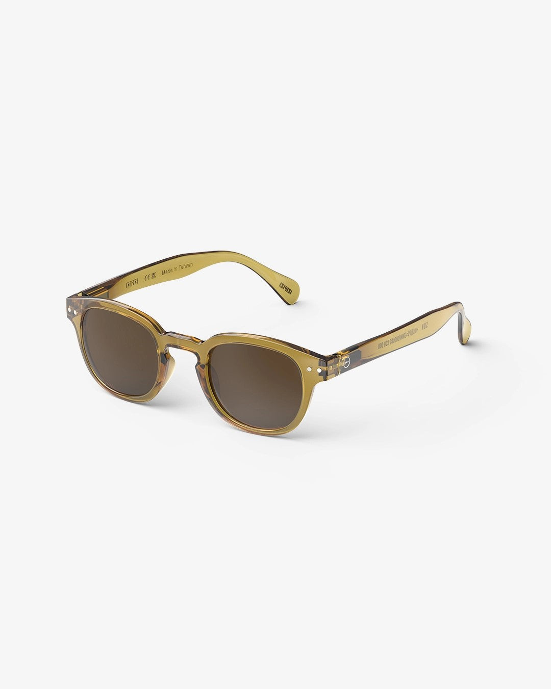 Okulary Sun C Golden Green