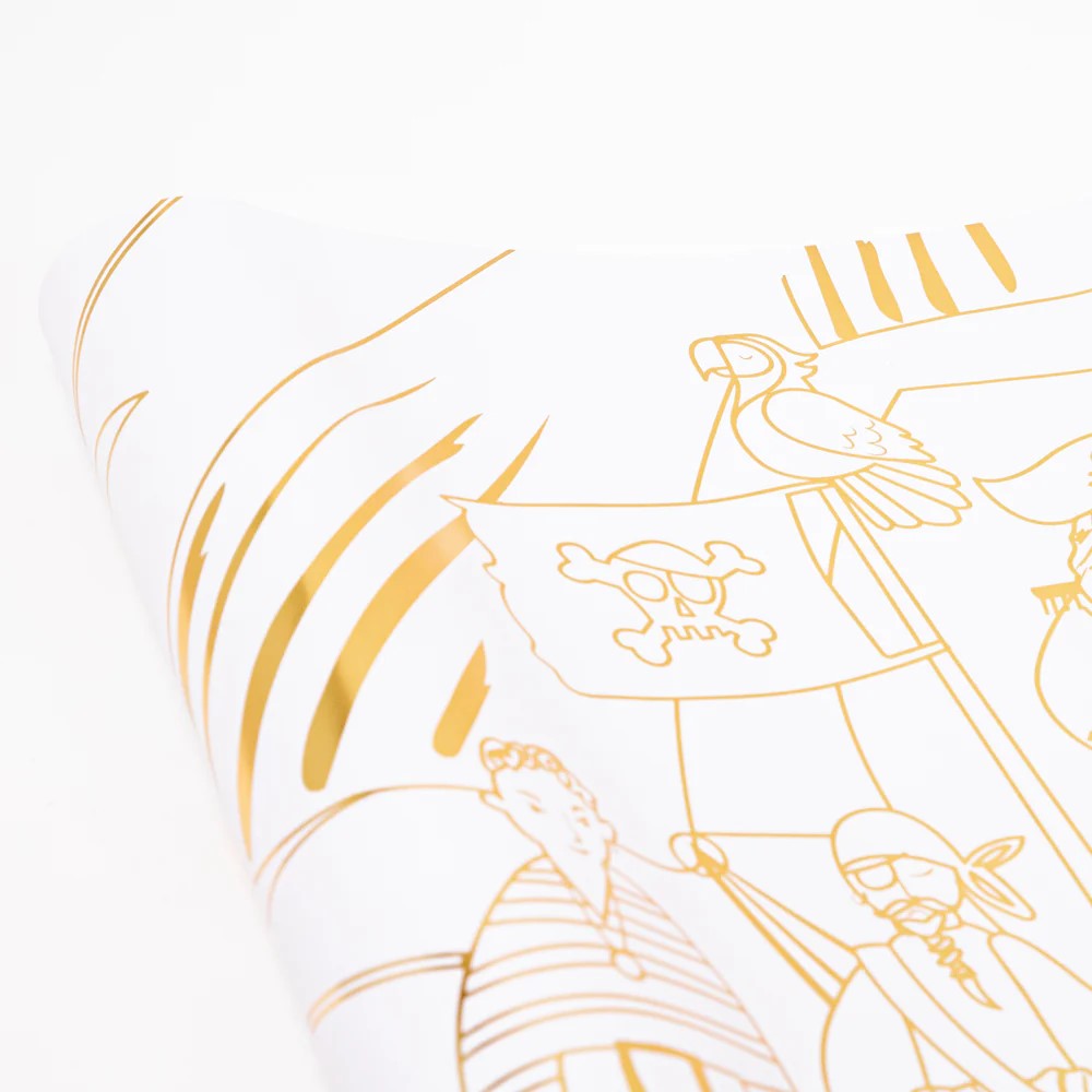 Plakaty kolorowanki Piraci