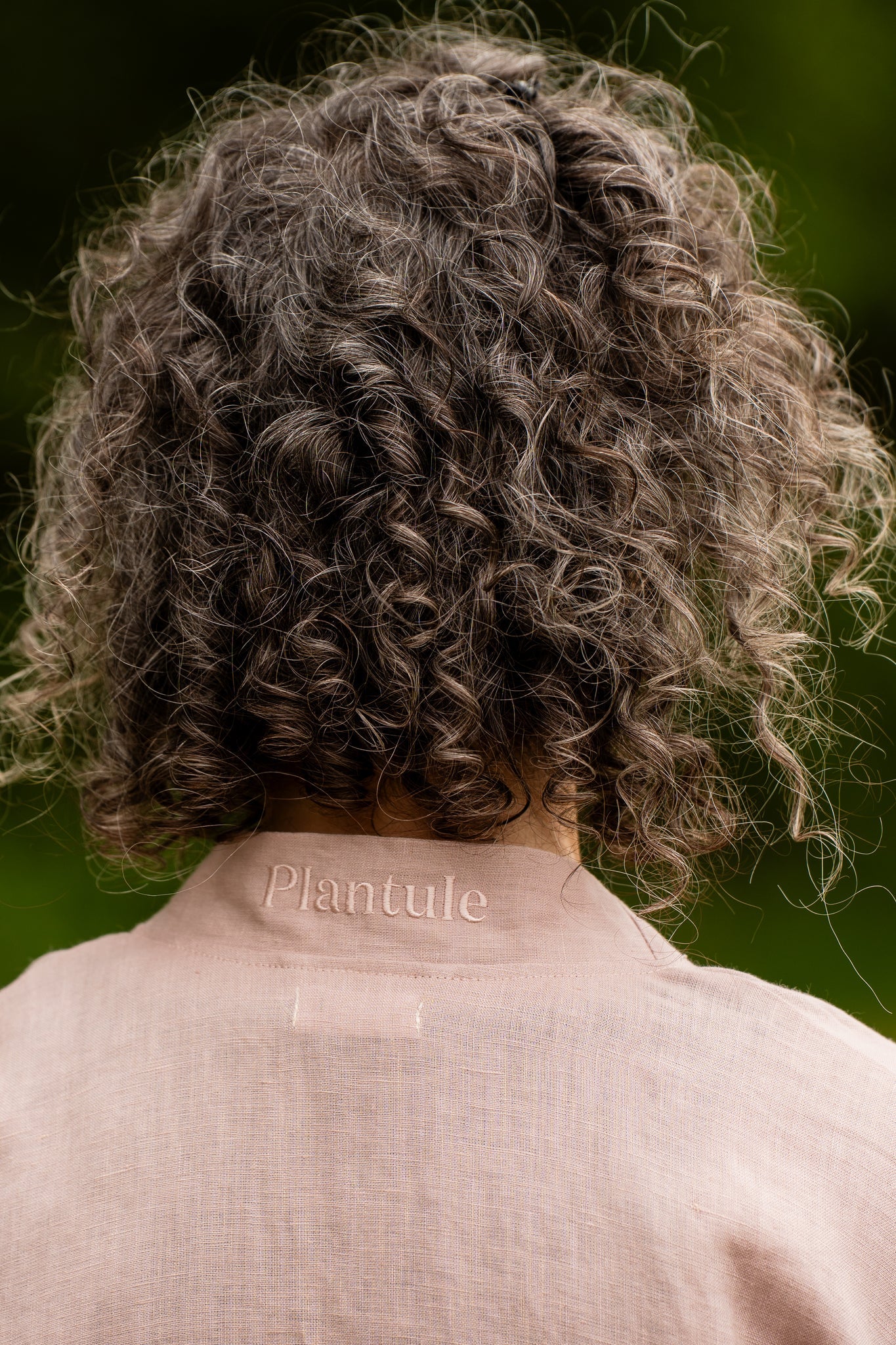 Kimono lniane krótkie różowe