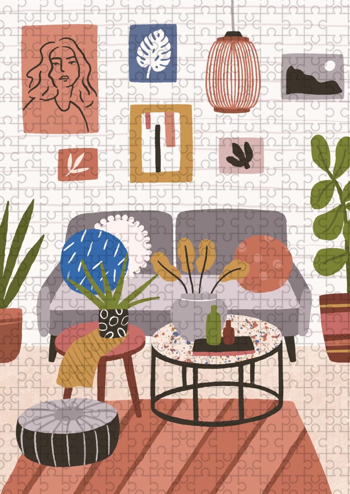 Puzzle Modern Cozy 500 elementów