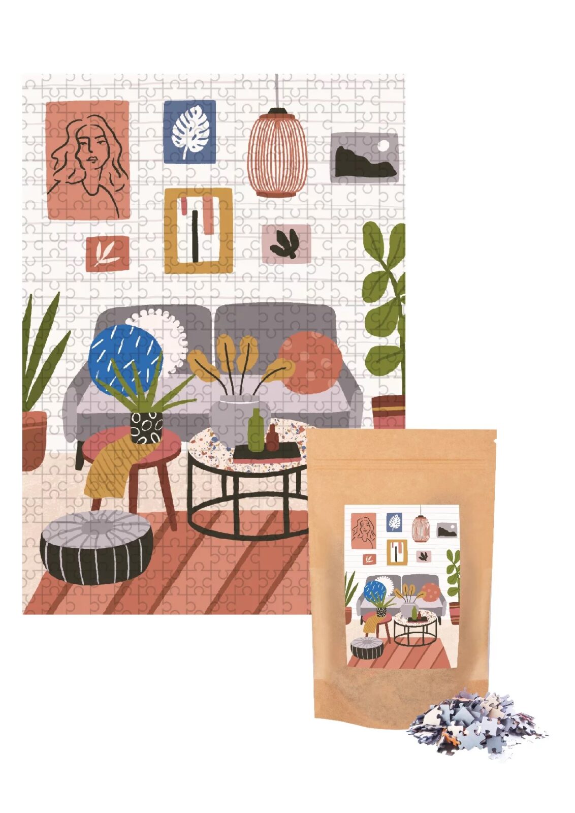 Puzzle Modern Cozy 500 elementów