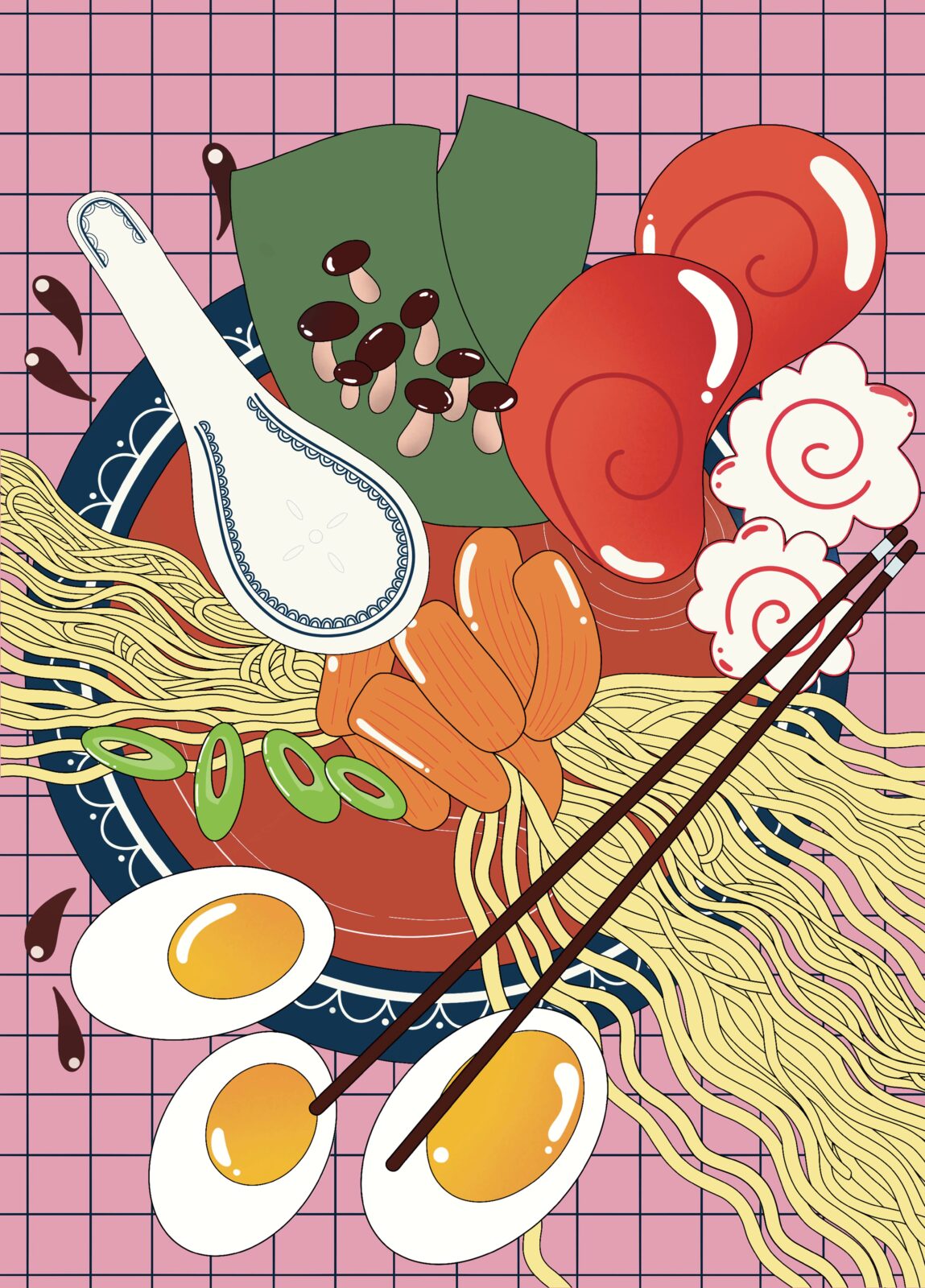 Puzzle Ramen Bowl 1000 elementów