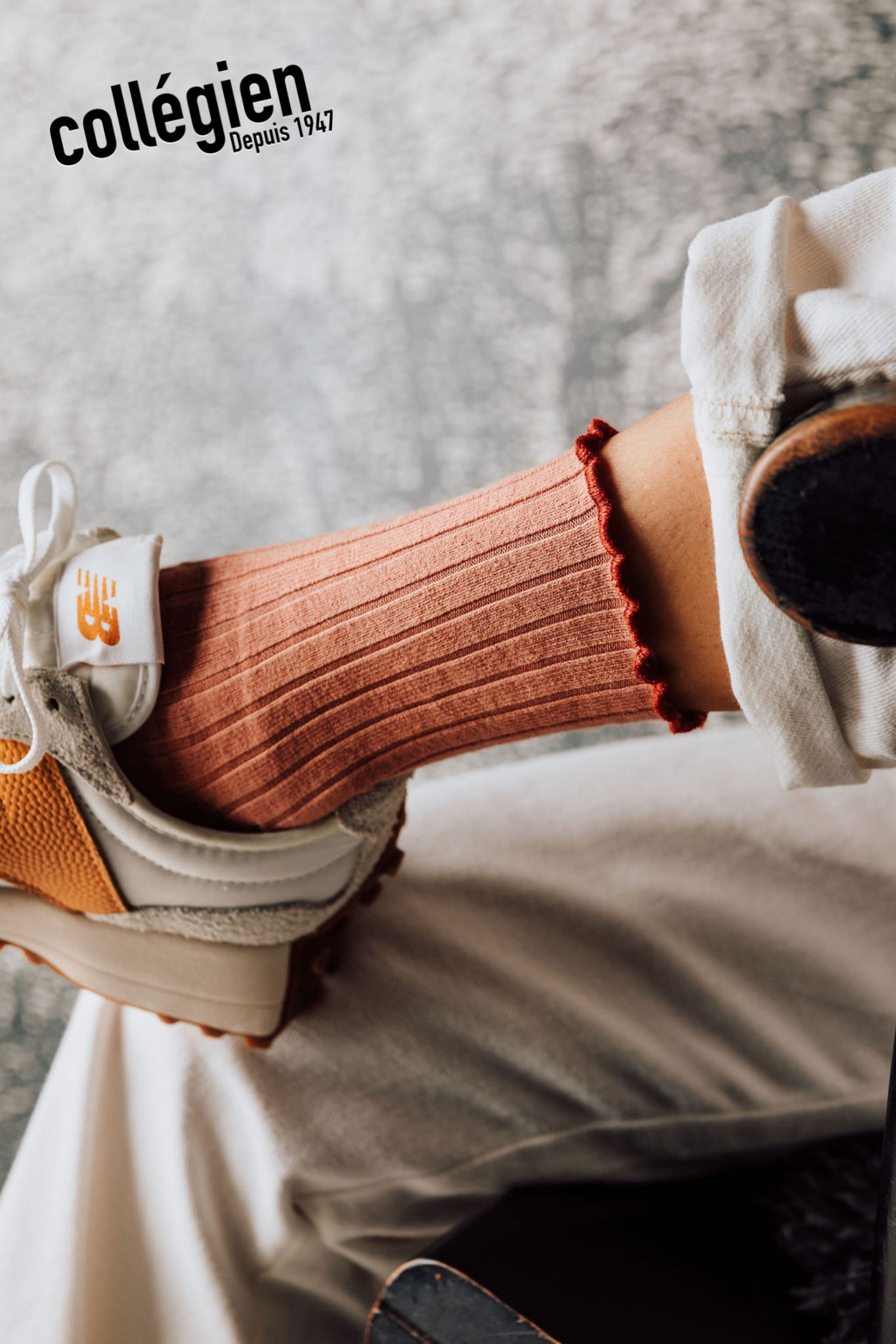 Skarpety różowe Delphine